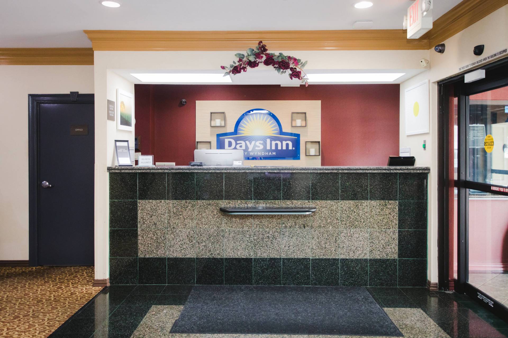 Hotel Front Desk - Welcome Area and Check-In Zone